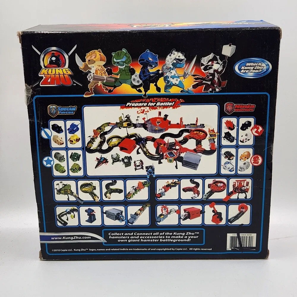 Kung Zhu Special Forces‎ HQ 2010 Battle Playset Cepia Hamster Wars